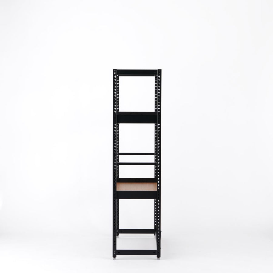 KUUM Shelf Black H1500 棚板2段 set クーム シェルフ
