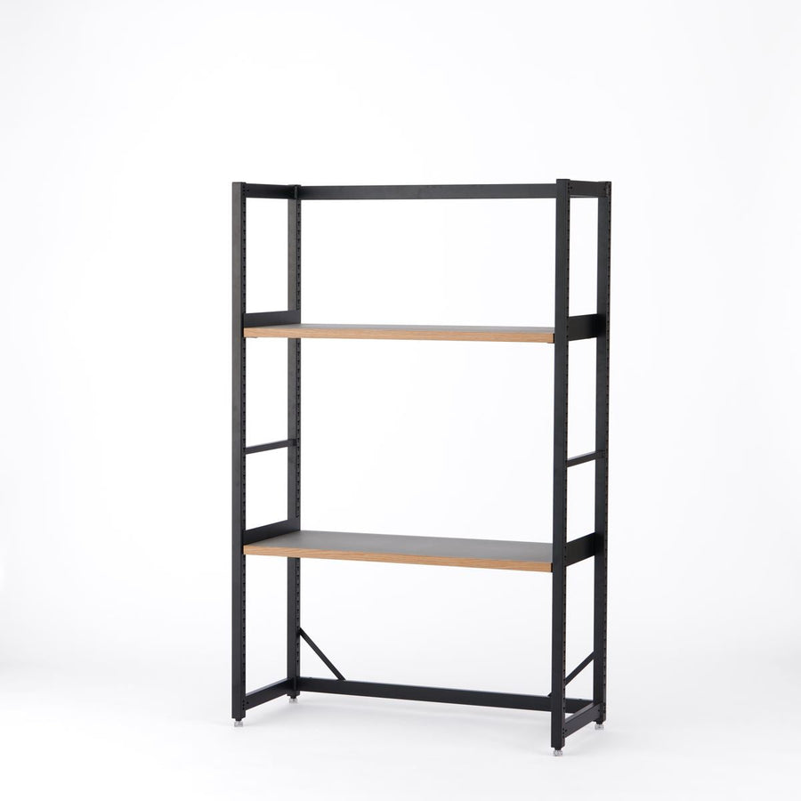 KUUM Shelf Black H1500 棚板2段 set クーム シェルフ