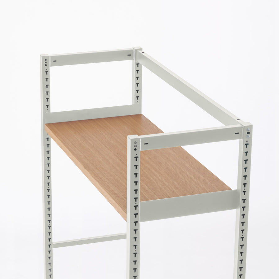 KUUM Shelf Gray White H1500 棚板2段 set クーム シェルフ