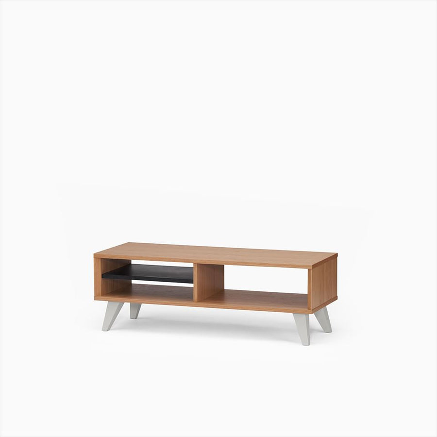 KUUM Linear Wood Low Board W1200 Natural_Wooden legs クーム リニアウッド ローボード