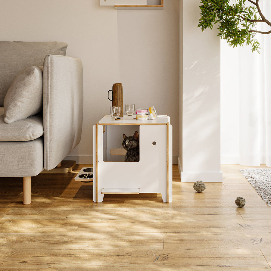 Cat House &amp; Side Table
