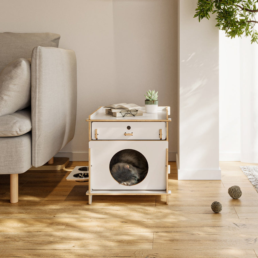 Cat House &amp; Side Table