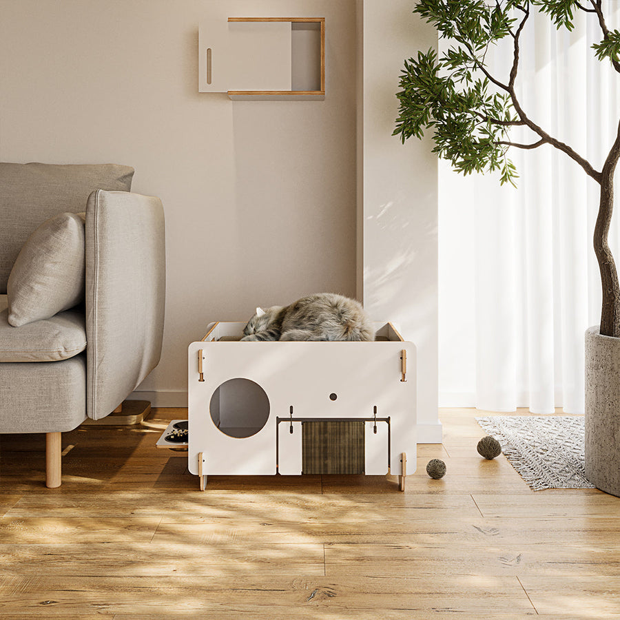 Cat House &amp; Side Table