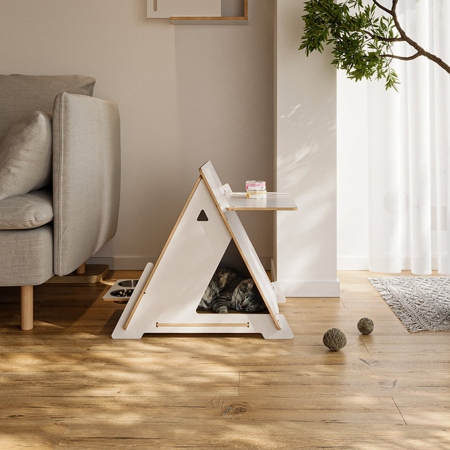 Cat House &amp; Side Table