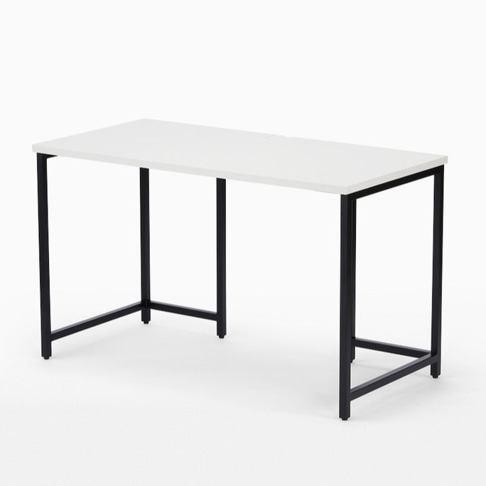 KUUM Desk Table W1200×D600 メラミングレーホワイト クーム テーブル
