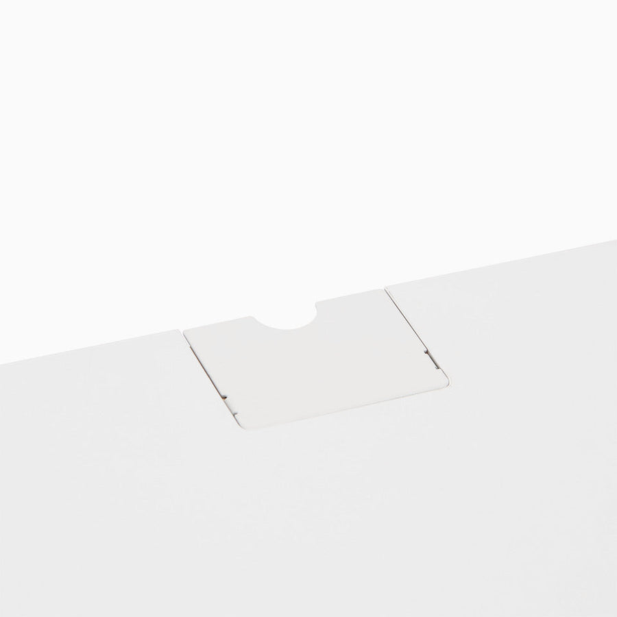 KUUM Desk Table W1200×D600 メラミングレーホワイト クーム テーブル