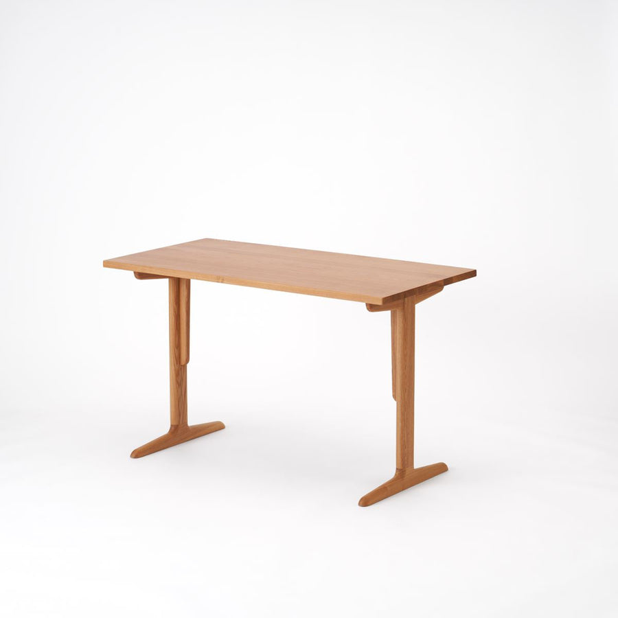 KUUM Table W1200×D600 アッシュ無垢材ナチュラル 木脚 T