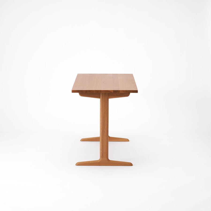 KUUM Table W1200×D600 アッシュ無垢材ナチュラル 木脚 T