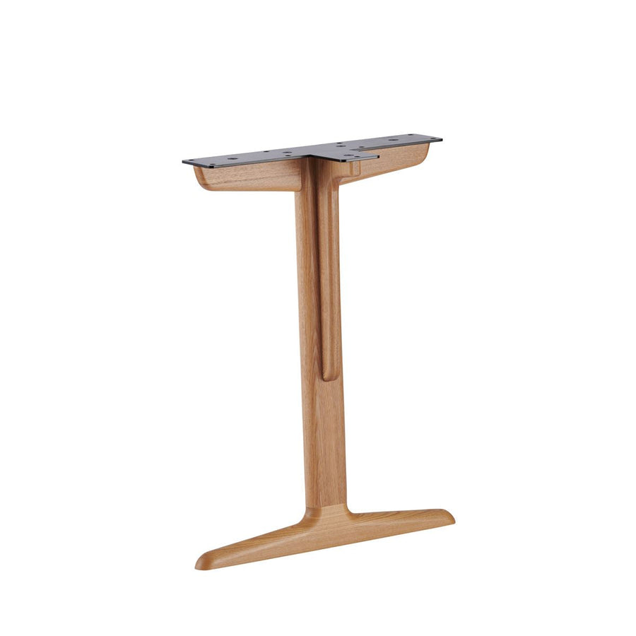 KUUM Table W800×D800 メラミングレー 木脚 T