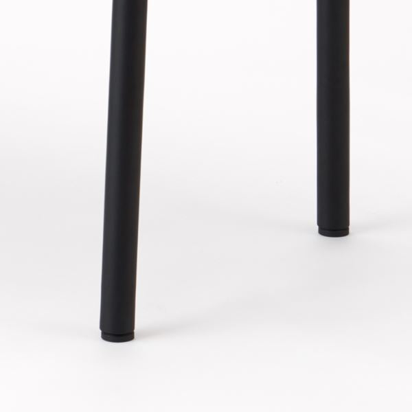 KUUM Table W800×D800 メラミングレー 鉄脚 U