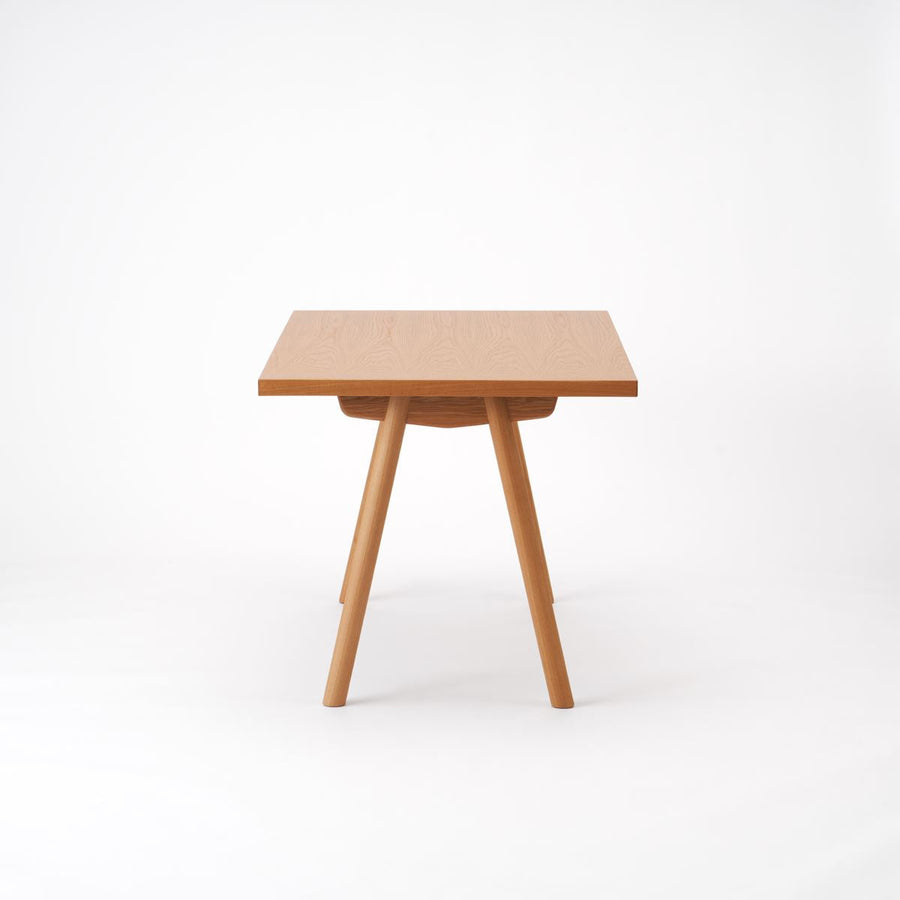 KUUM Table W1200×D800 オーク突板ナチュラル 木脚 T