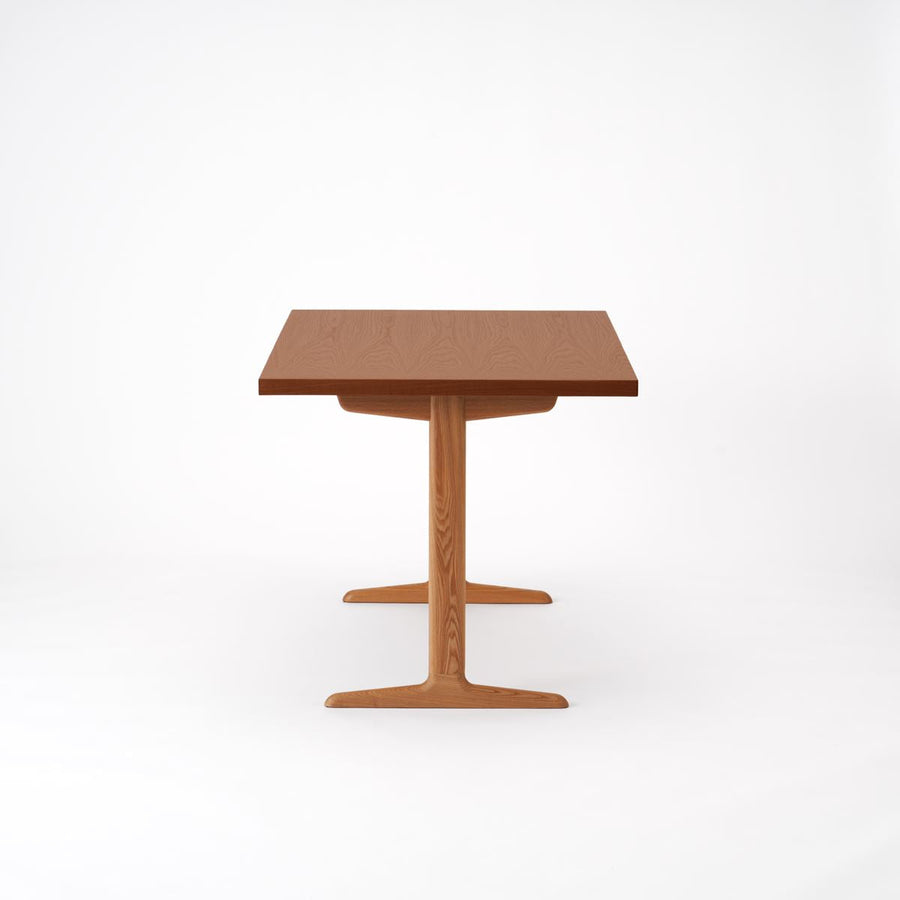 KUUM Table W1200×D800 オーク突板ブラウン 木脚 T