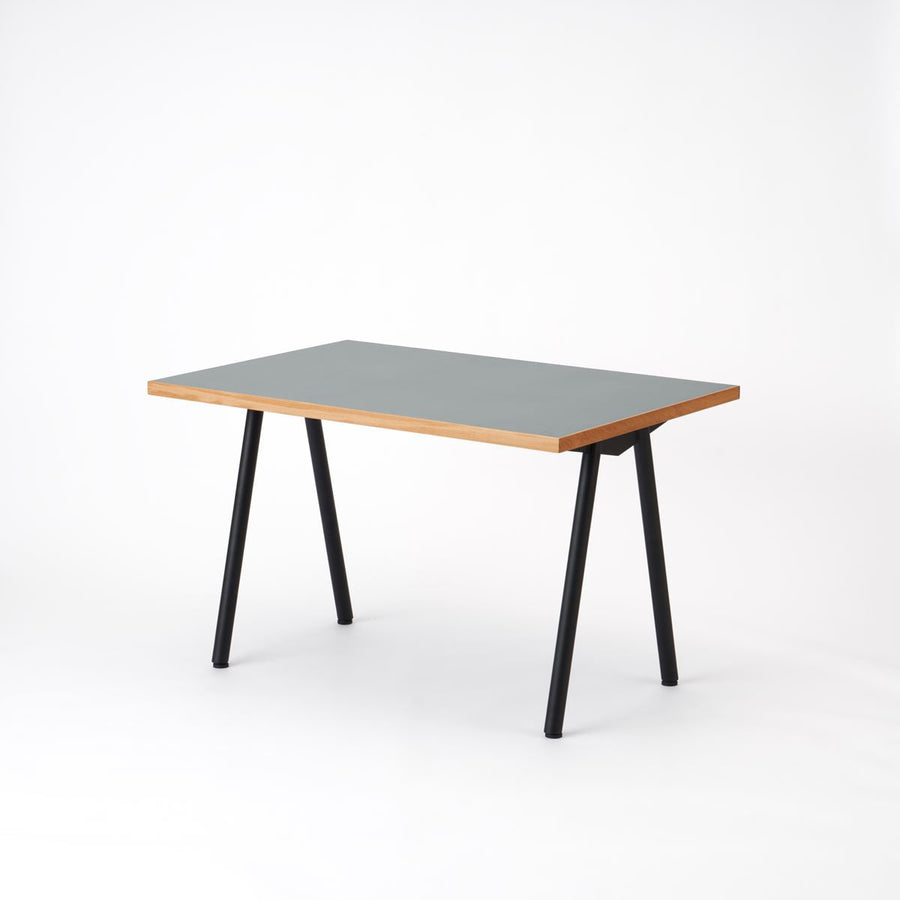 KUUM Table W1200×D800 メラミングレー 木脚 T