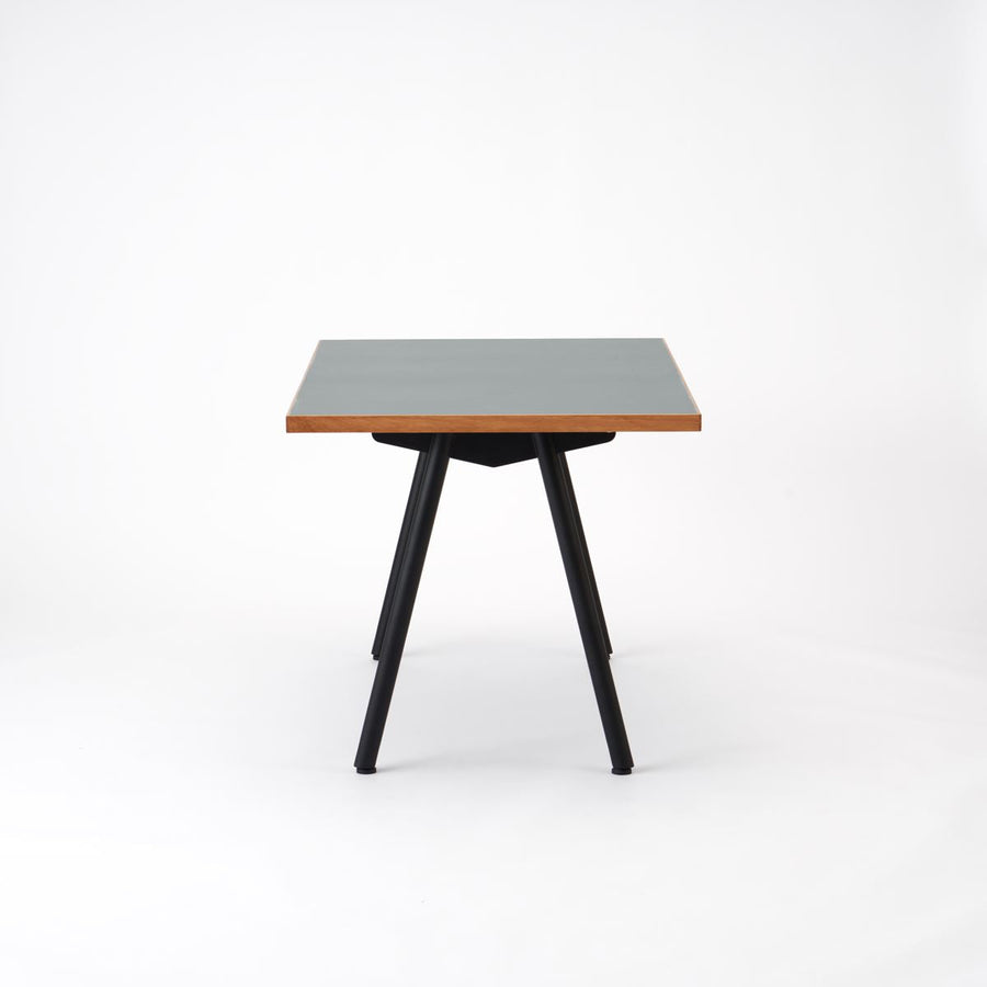 KUUM Table W1200×D800 メラミングレー 木脚 T
