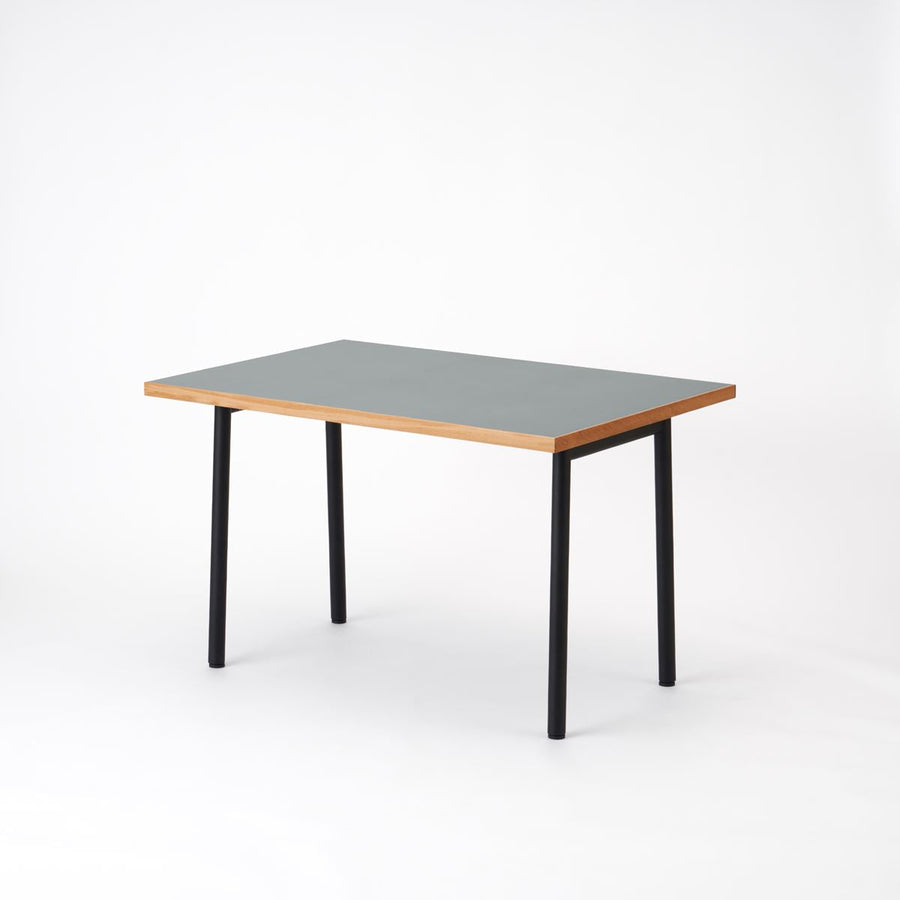 KUUM Table W1200×D800 メラミングレー 木脚 T