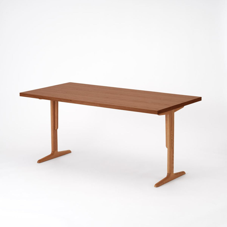 KUUM Table W1600×D800 オーク突板ブラウン 木脚 T