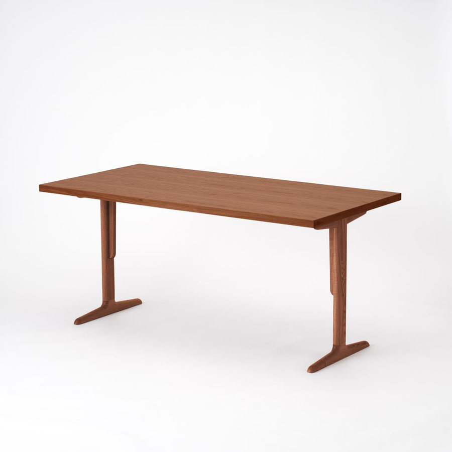 KUUM Table W1600×D800 オーク突板ブラウン 木脚 T
