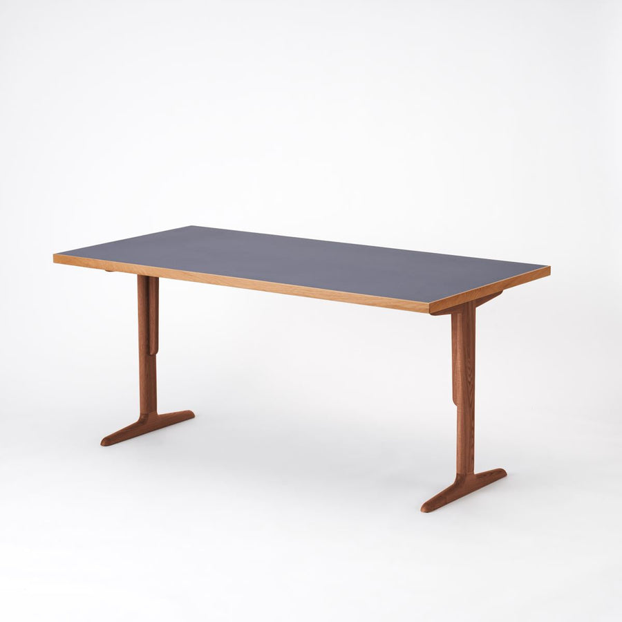 KUUM Table W1600×D800 メラミンネイビー 木脚 T