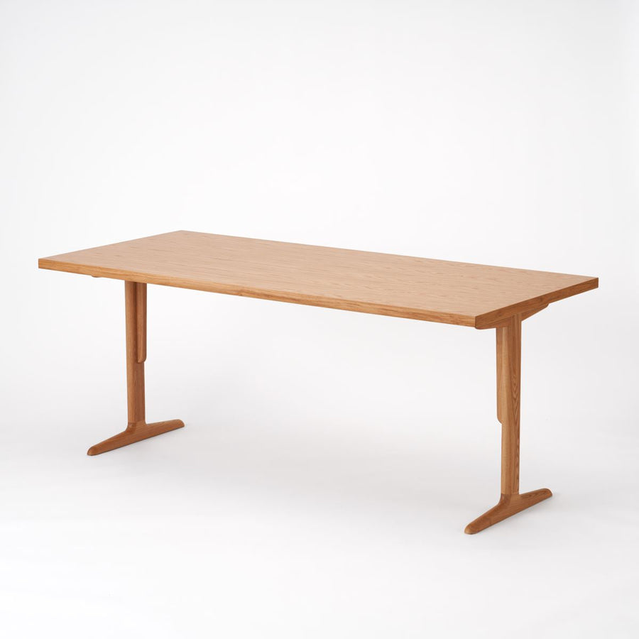 KUUM Table W1800×D800 オーク突板ナチュラル 木脚 T