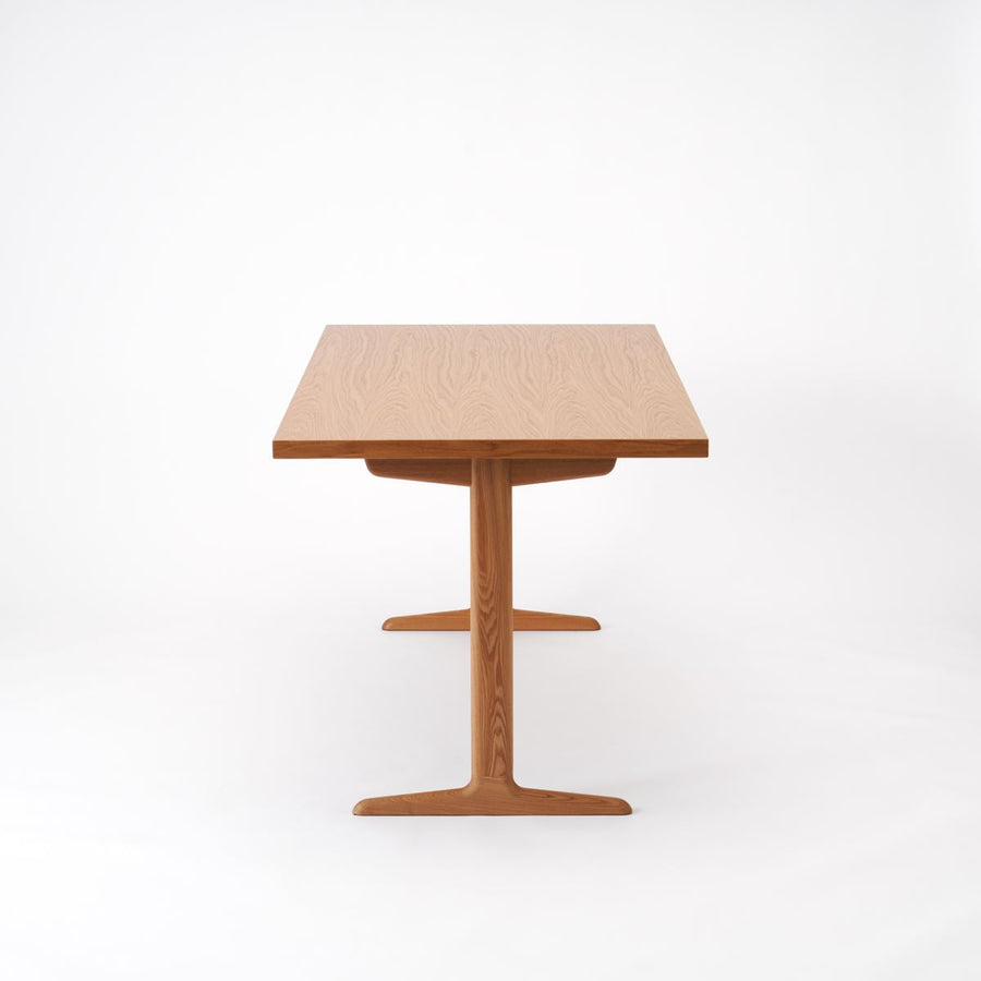 KUUM Table W1800×D800 オーク突板ナチュラル 木脚 T