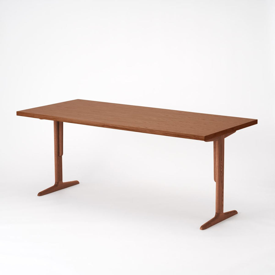 KUUM Table W1800×D800 オーク突板ブラウン 木脚 T