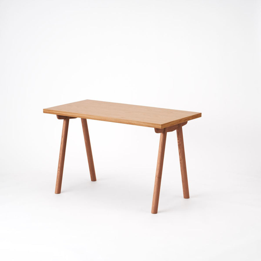 KUUM Table W1200×D600 オーク突板ナチュラル 木脚 V