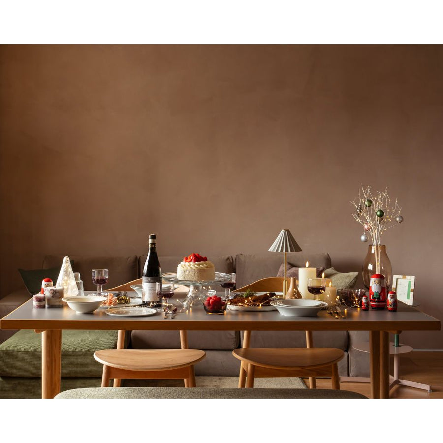 KUUM Table W1800×D800 メラミングレー 木脚 T