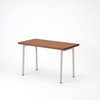 ENEN(エネン) KUUM Table W1200×D600 オーク突板ブラウン 鉄脚 U