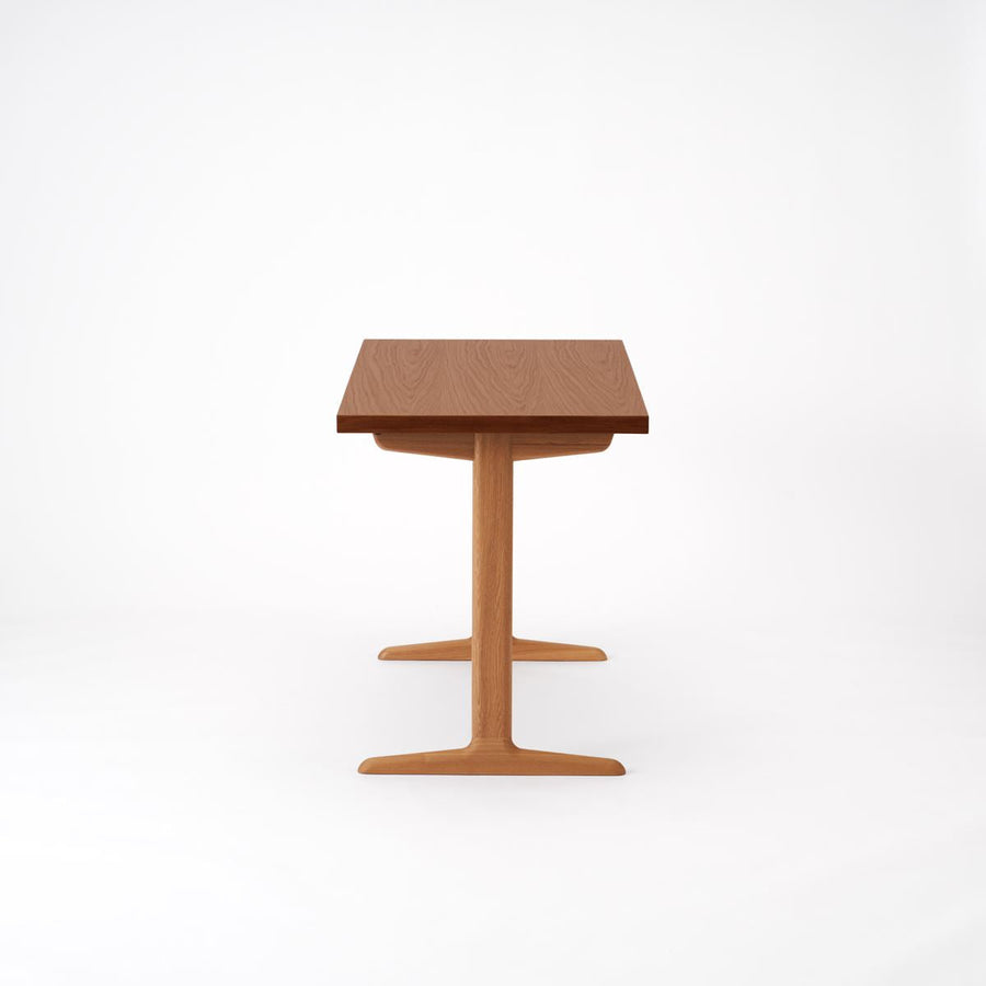 KUUM Table W1200×D600 オーク突板ブラウン 木脚 T
