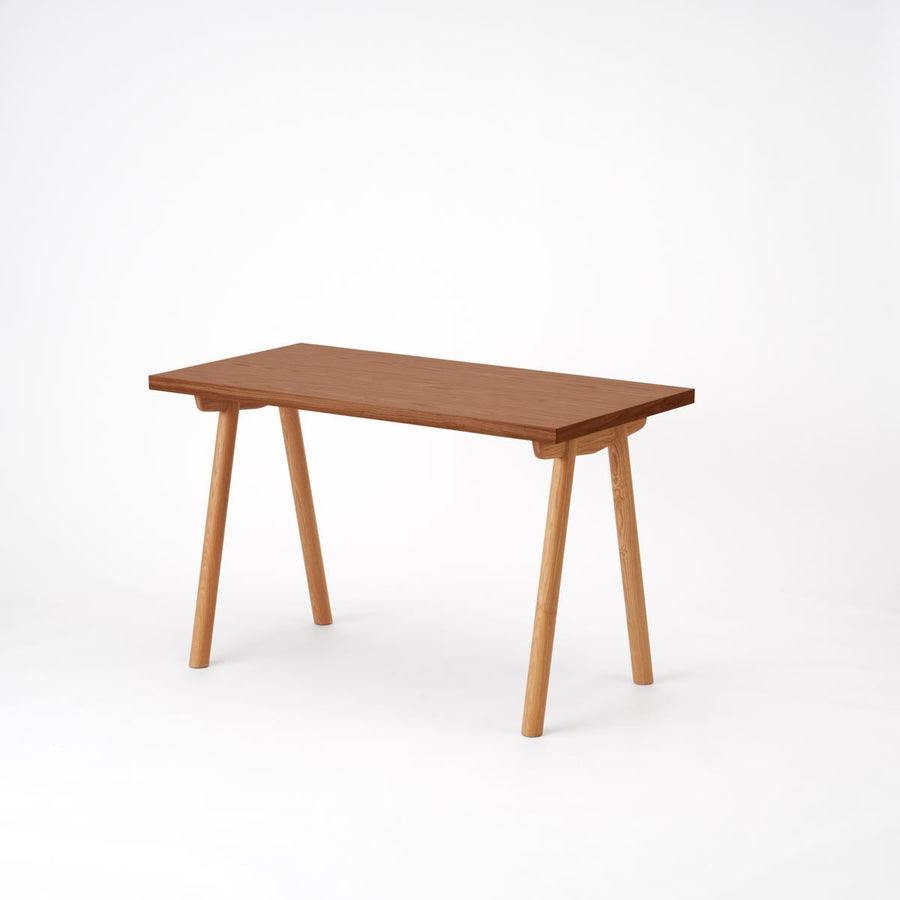 KUUM Table W1200×D600 オーク突板ブラウン 木脚 V