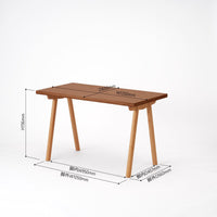 ENEN KUUM table w1200×d600 オーク突板ブラウン ENEN(エネン) KUUM Table W1200×D600 オーク突板ブラウン 木脚 V