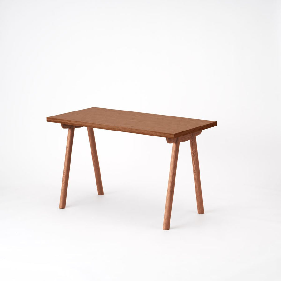 KUUM Table W1200×D600 オーク突板ブラウン 木脚 V