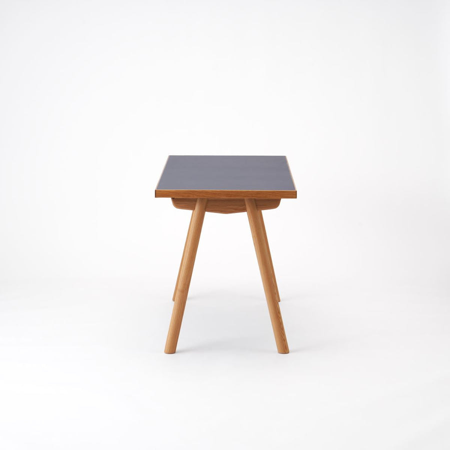 KUUM Table W1200×D600 メラミンネイビー 木脚 V