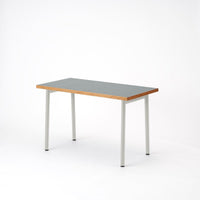 ENEN KUUM table w1200×d600 メラミングレー ENEN(エネン) KUUM Table W1200×D600 メラミングレー 鉄脚 U ｜ENEN