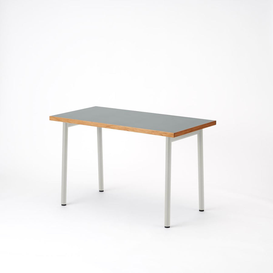 KUUM Table W1200×D600 メラミングレー 鉄脚 U