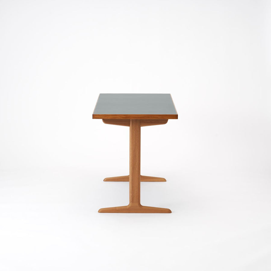 KUUM Table W1200×D600 メラミングレー 木脚 T