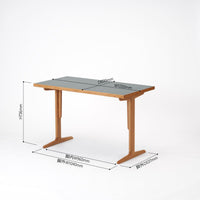 ENEN ワークデスク メラミングレーホワイト | デスクテーブル120x60cm KUUM メラミングレー w1200×d600 table KUUM その他