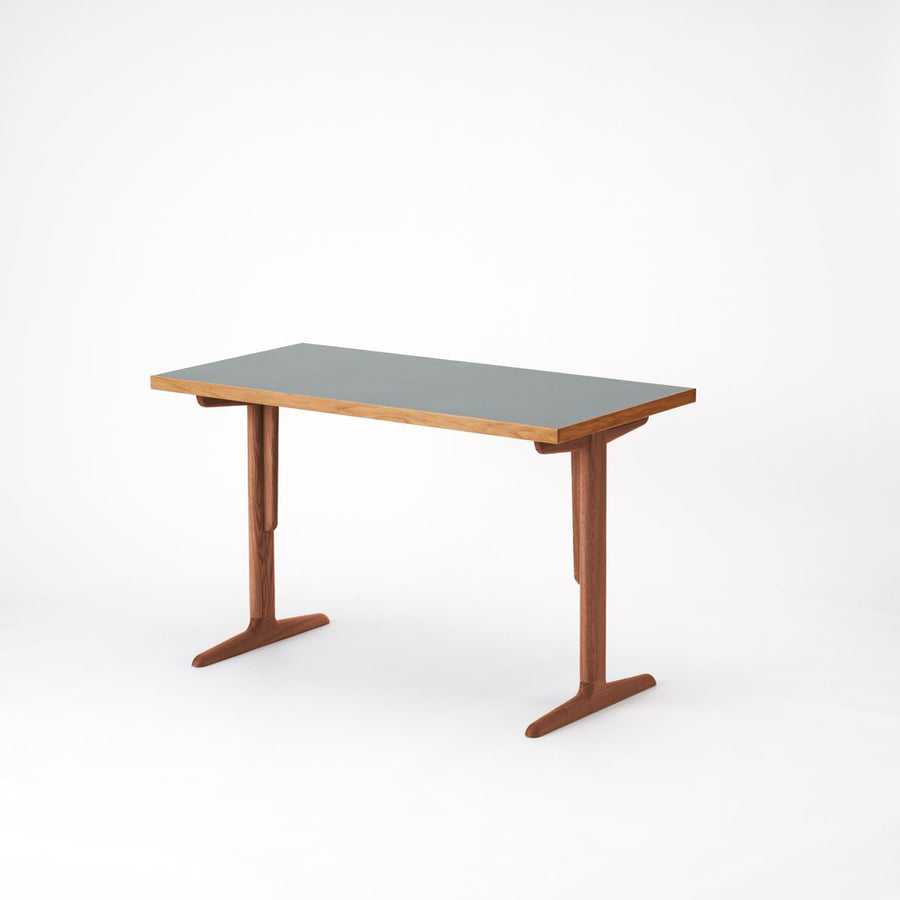 KUUM Table W1200×D600 メラミングレー 木脚 T
