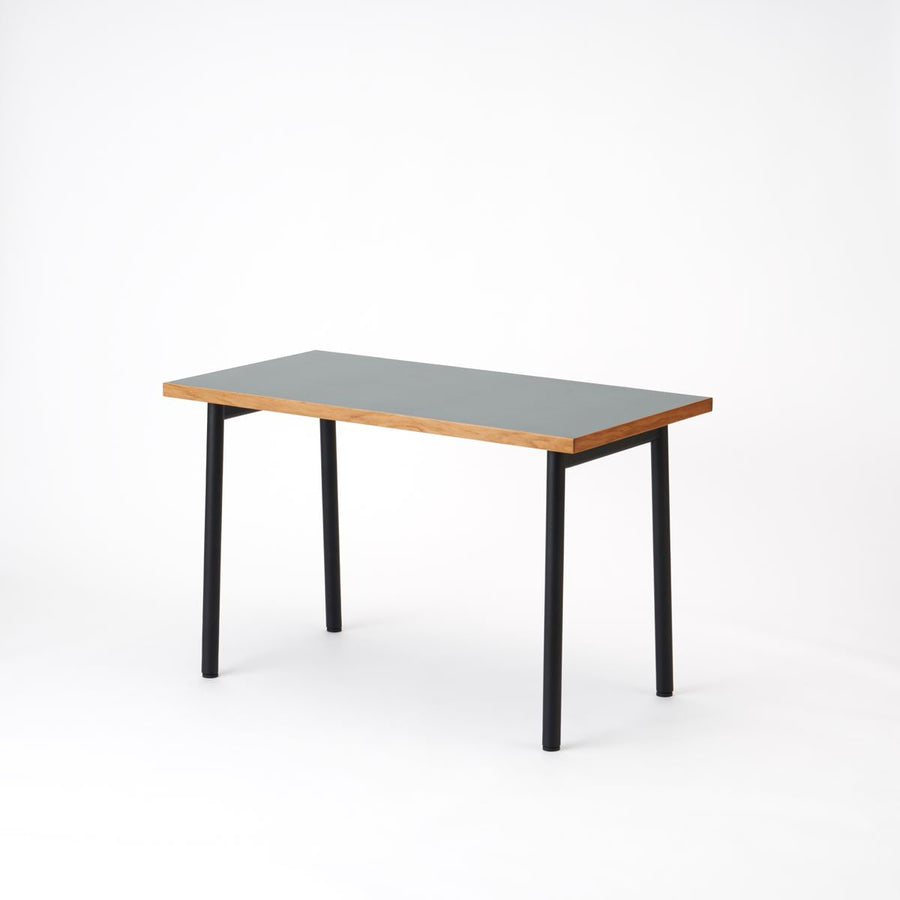KUUM Table W1200×D600 メラミングレー 鉄脚 U