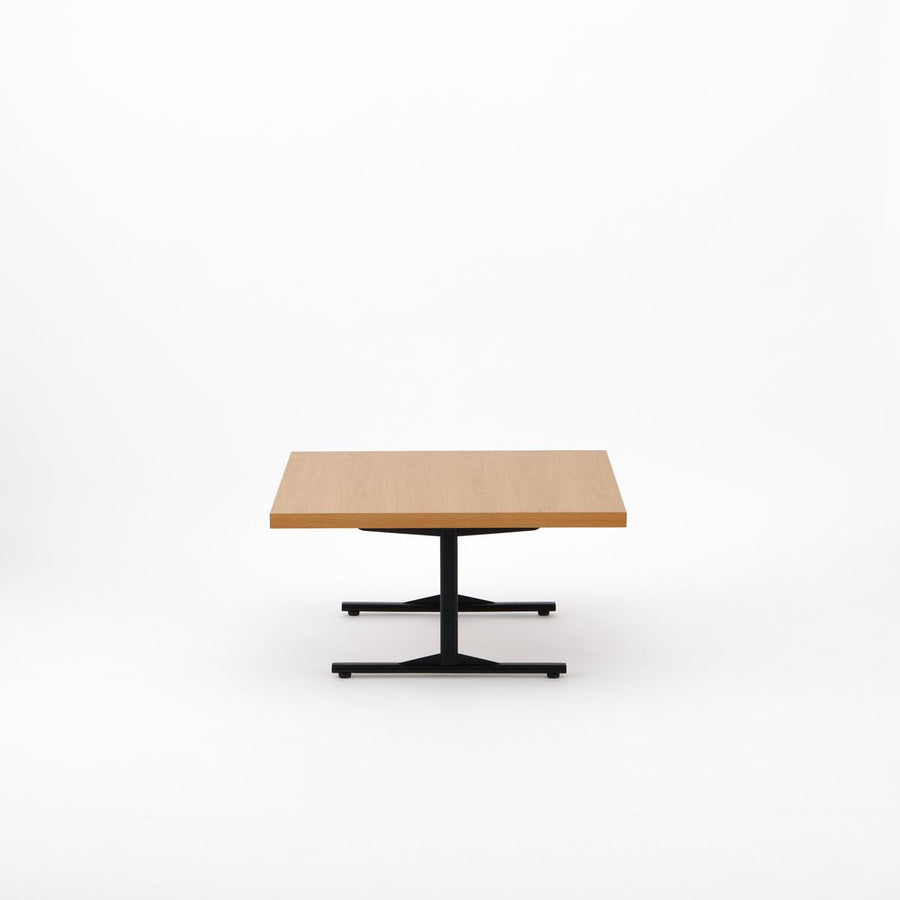 KUUM Living Table W800×D800 アッシュ無垢材ナチュラル Steel