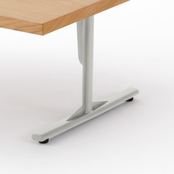 KUUM Living Table W800×D800 アッシュ無垢材ナチュラル Steel