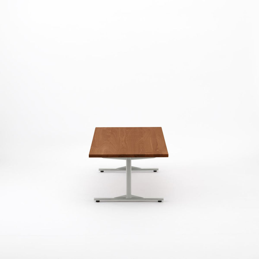 KUUM Living Table W1200×D600 オーク突板ブラウン Steel