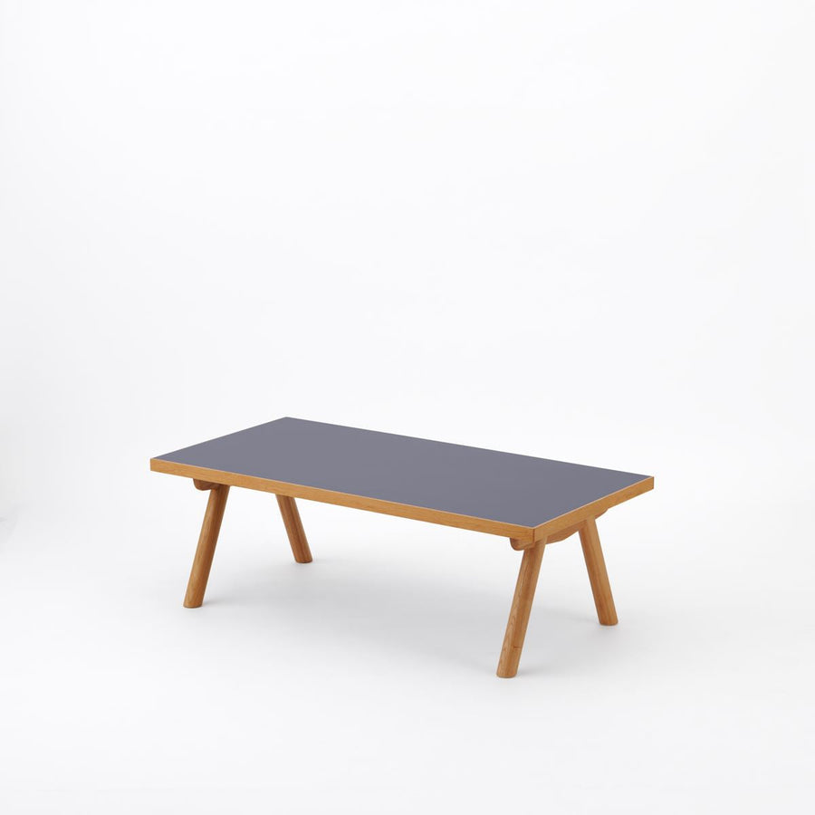 KUUM Living Table W1200×D600 メラミンネイビー Wood