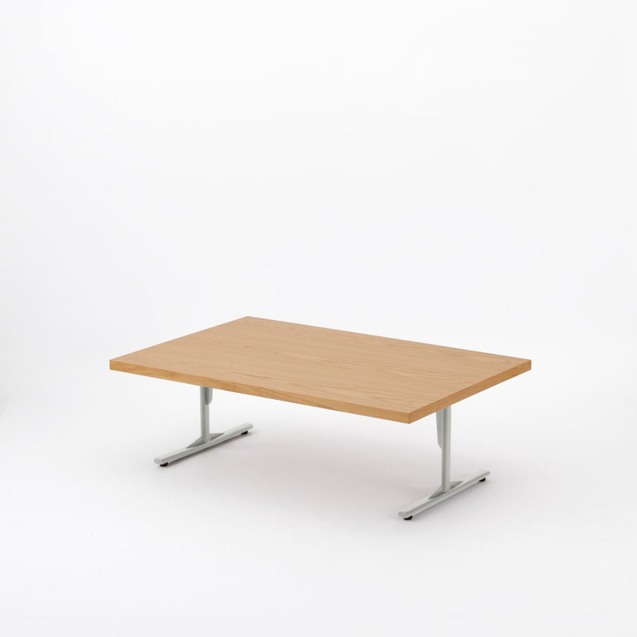 KUUM Living Table W1200×D800 アッシュ無垢材ナチュラル Steel