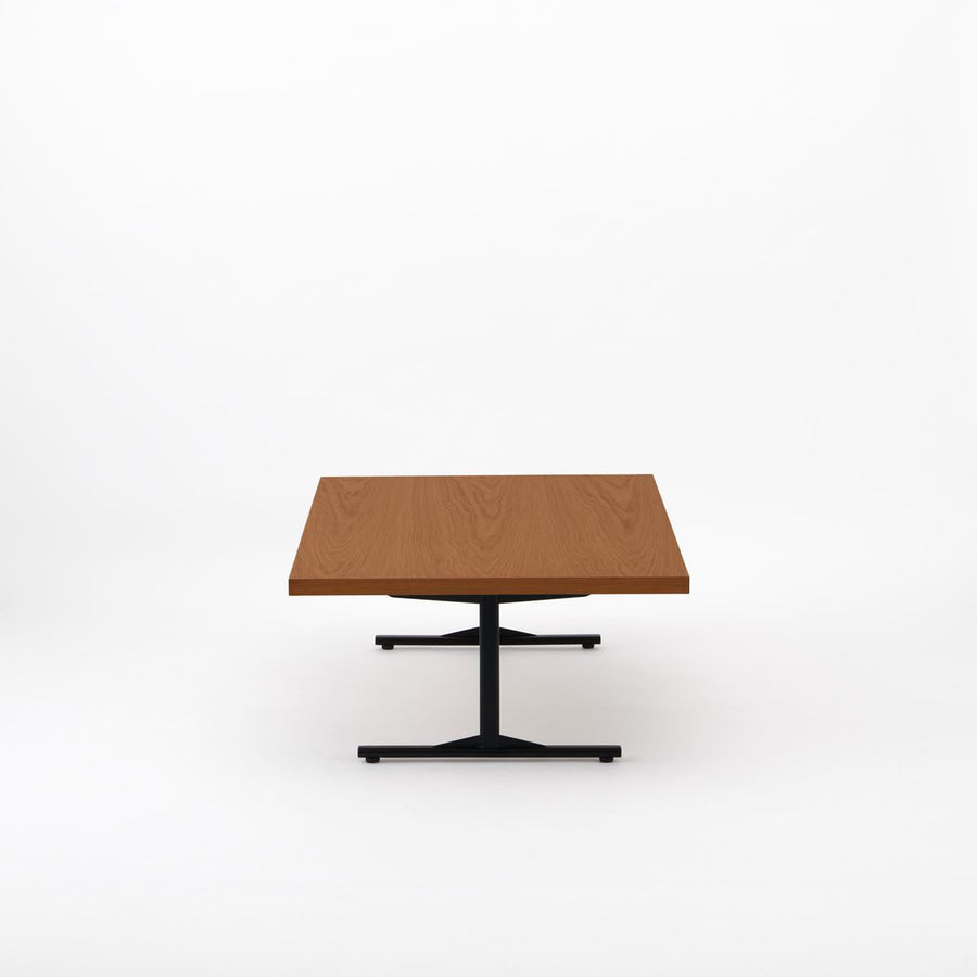 KUUM Living Table W1200×D800 アッシュ無垢材ブラウン Steel