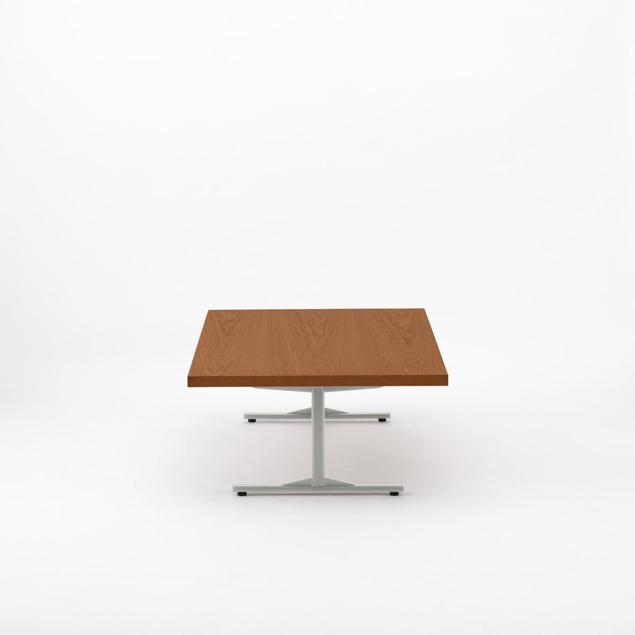 KUUM Living Table W1200×D800 アッシュ無垢材ブラウン Steel
