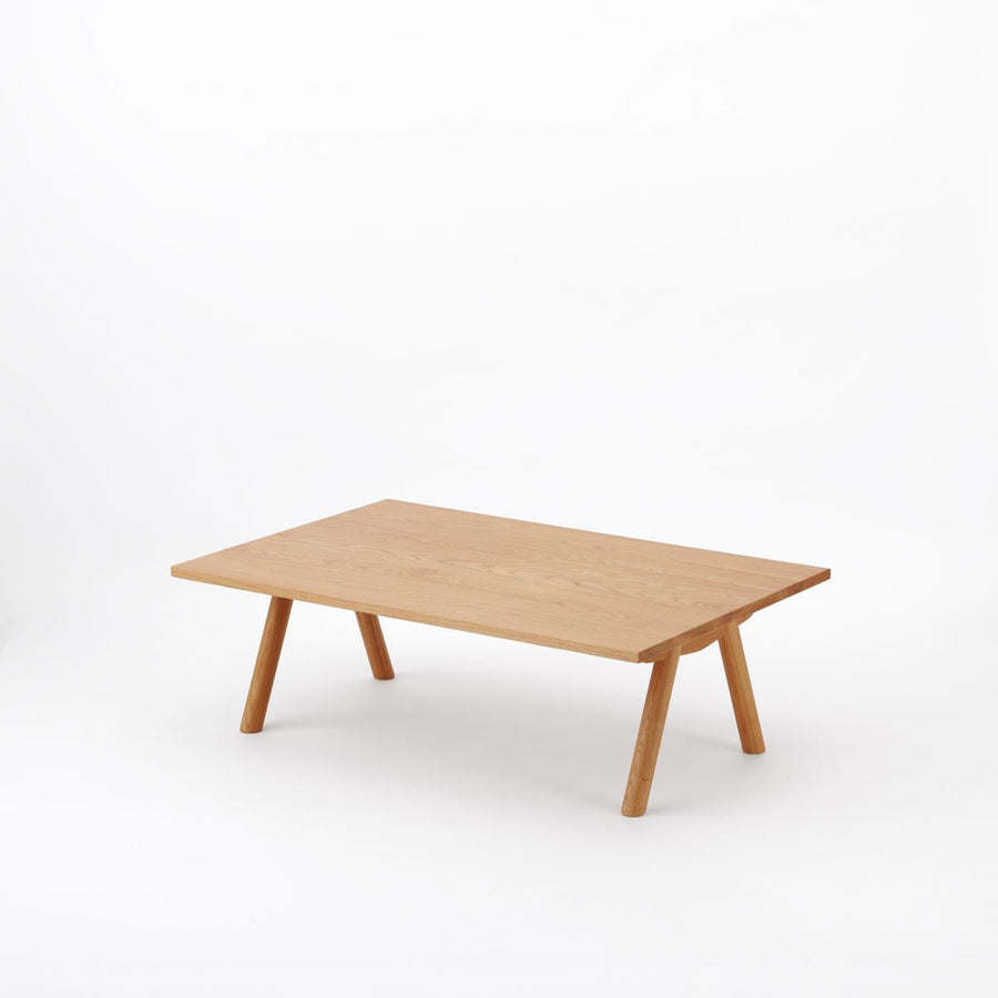 KUUM Living Table W1200×D800 オーク突板ナチュラル Wood