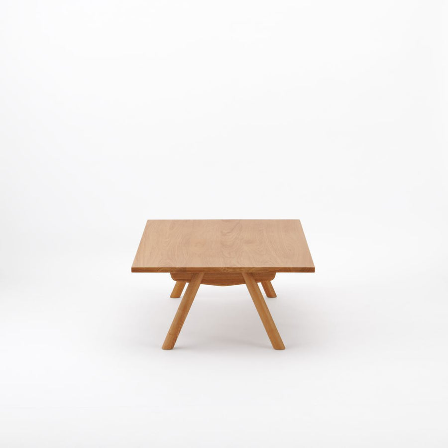 KUUM Living Table W1200×D800 オーク突板ナチュラル Wood