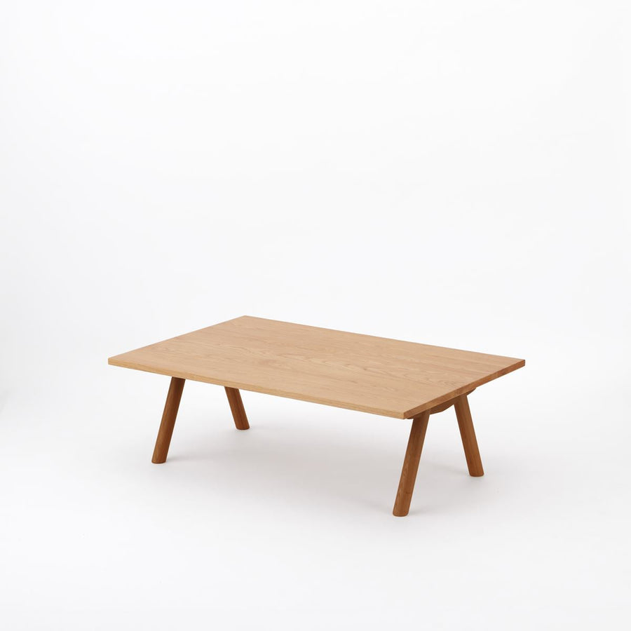 KUUM Living Table W1200×D800 オーク突板ナチュラル Wood