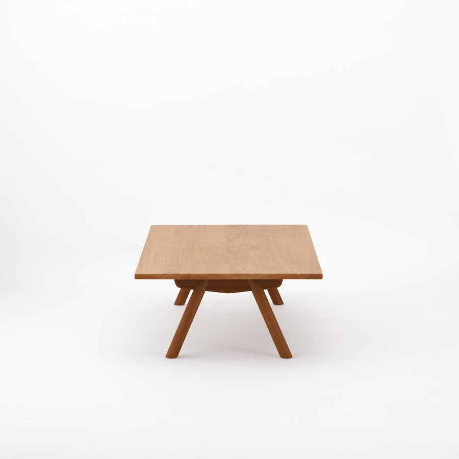 KUUM Living Table W1200×D800 オーク突板ナチュラル Wood